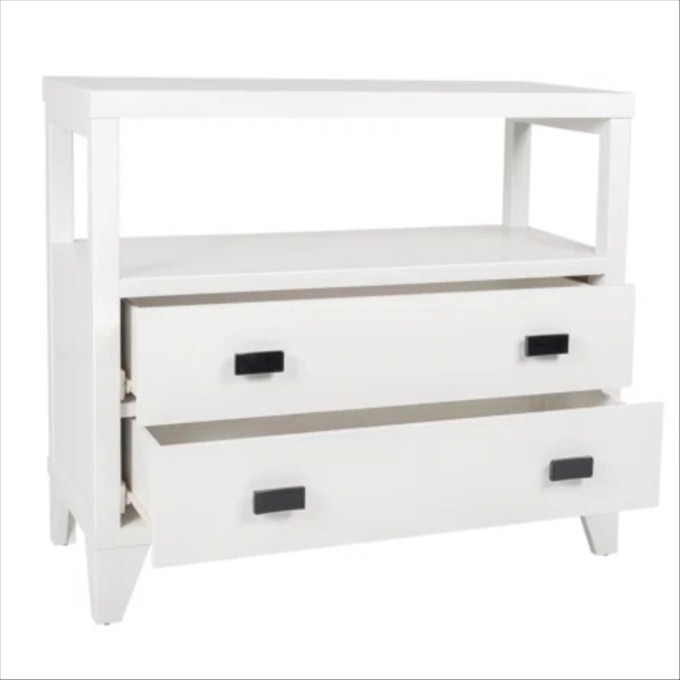 Click for more info about Wilson 2 Drawer 34" W Solid Wood Dresser | Joss & Main