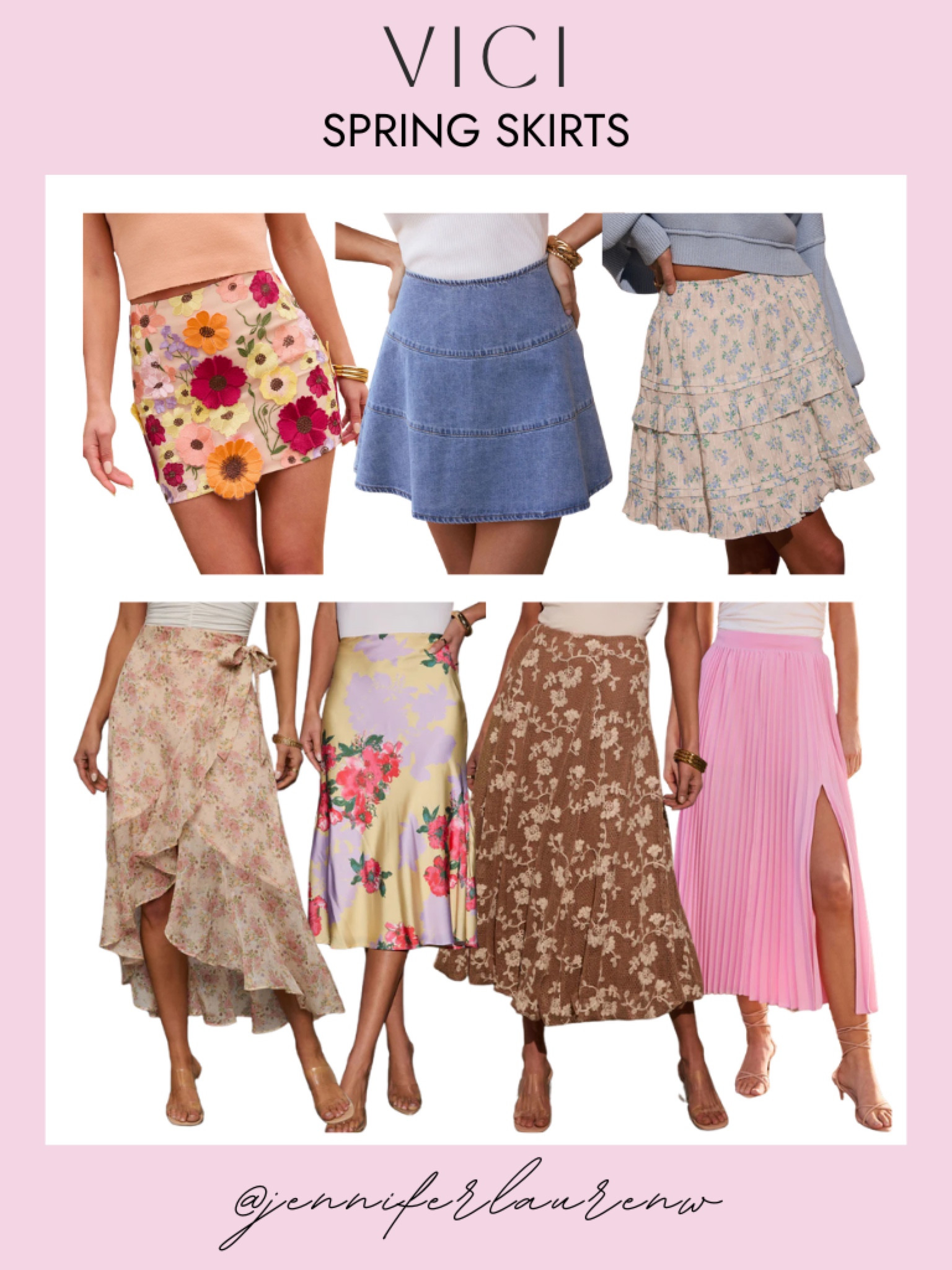 Twirl into spring with these stunning VICI skirts! From brunch dates to weekend getaways, these skirts are a must-have for effortless chic looks. Don’t miss your chance to save big with the exclusive LTKxVICI sale from February 13 to 16—a special promo code drops for LTK users on February 13! Grab your favorites before they’re gone! #SpringStyle
#LTKxVICI #VICICollection #SpringSkirts #ChicAndTrendy #EffortlessStyle #SpringWardrobe #LTKExclusive #FashionDeals #TrendyFinds #ShopTheLook #StyleInspo #WardrobeRefresh #LTKSpringSale #SpringOutfits #ClosetGoals



#LTKxVICI #LTKSaleAlert #LTKStyleTip