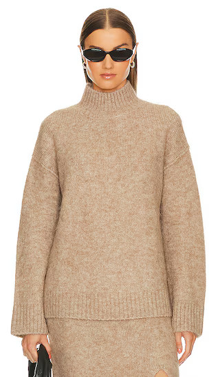 Kacia Sweater in Oatmeal | Revolve Clothing (Global)