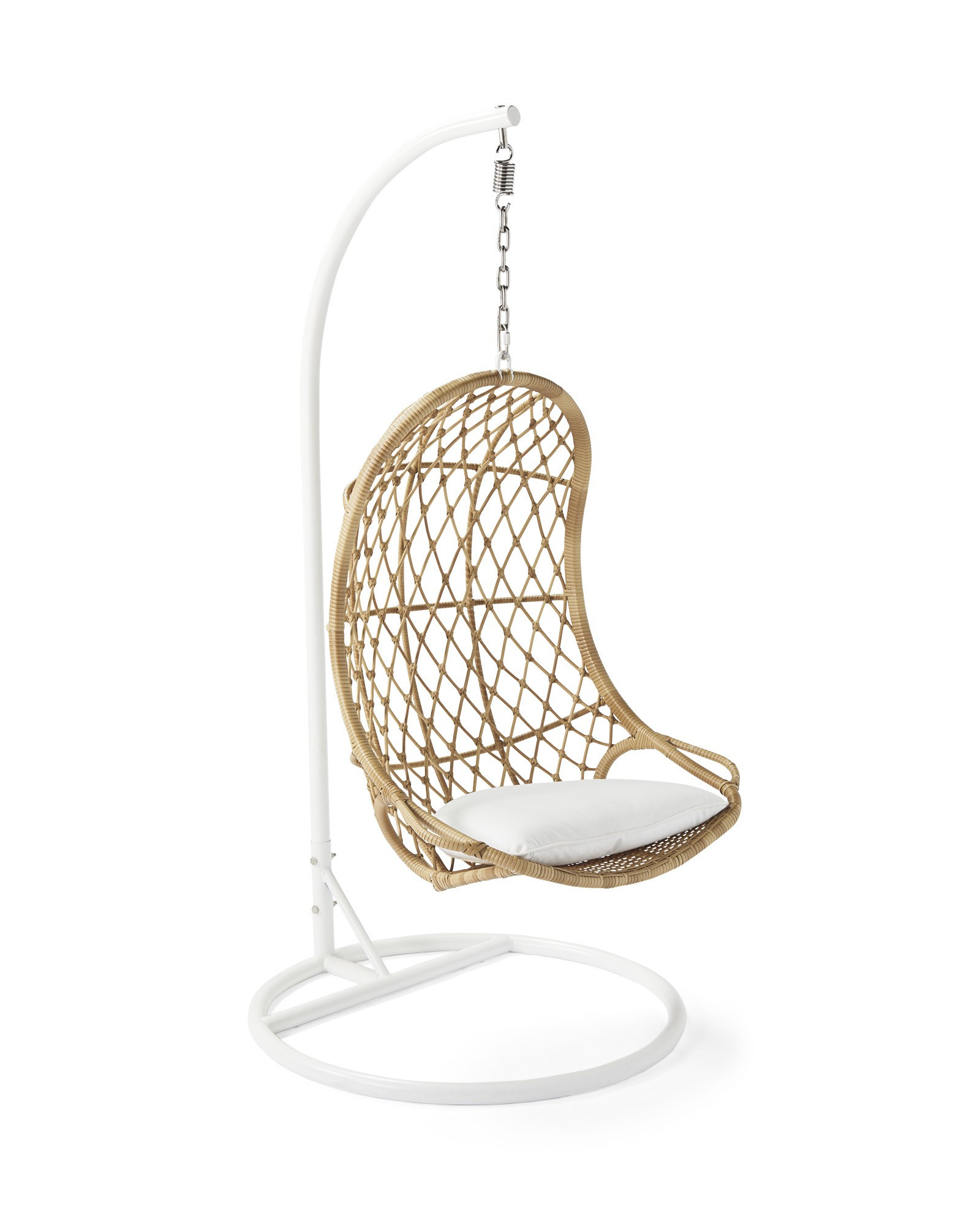 Capistrano Outdoor Hanging Chair & Stand | Serena and Lily