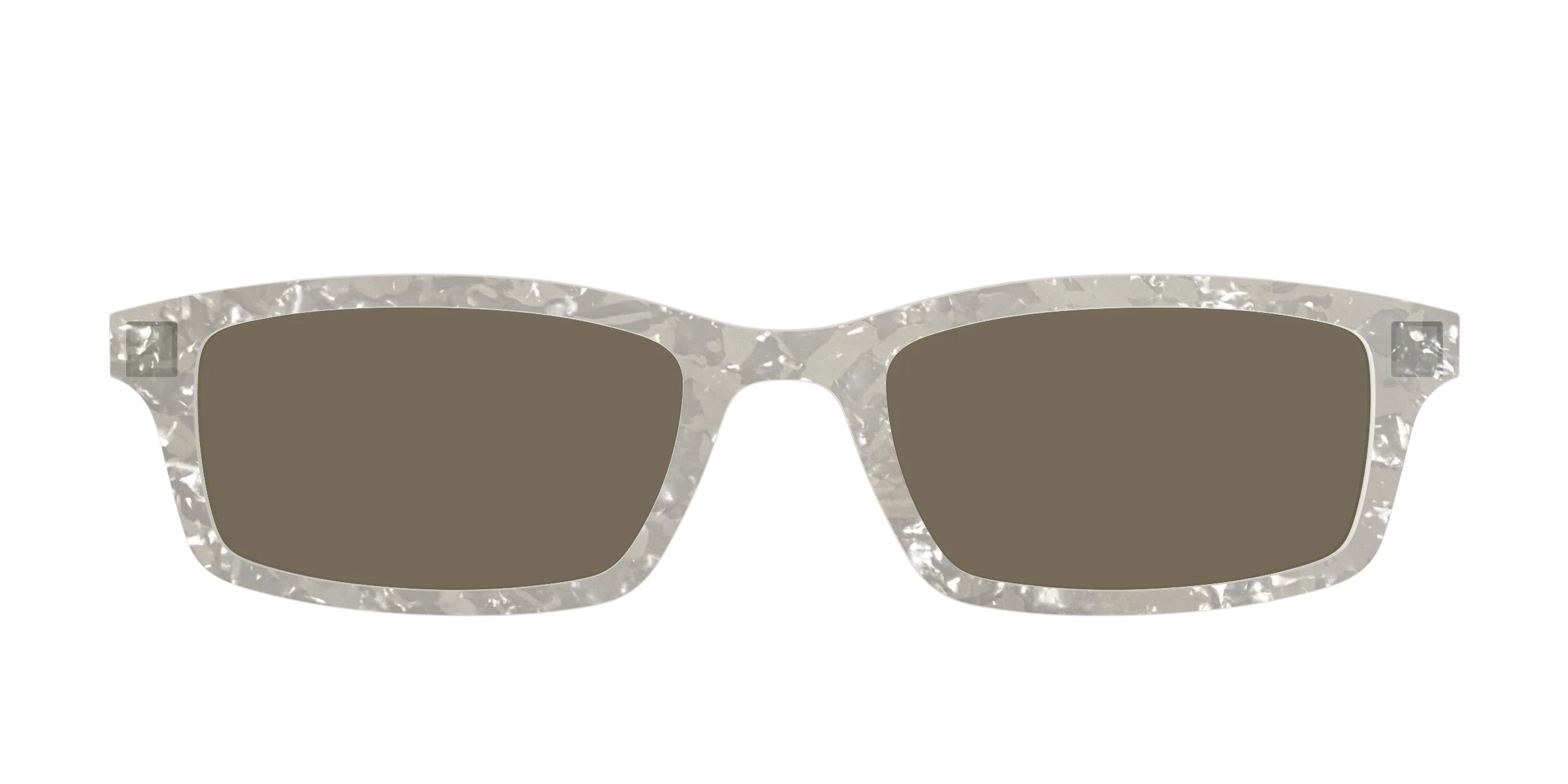 The Polarized White Quartz Pearl Sun Top | Pair Eyewear