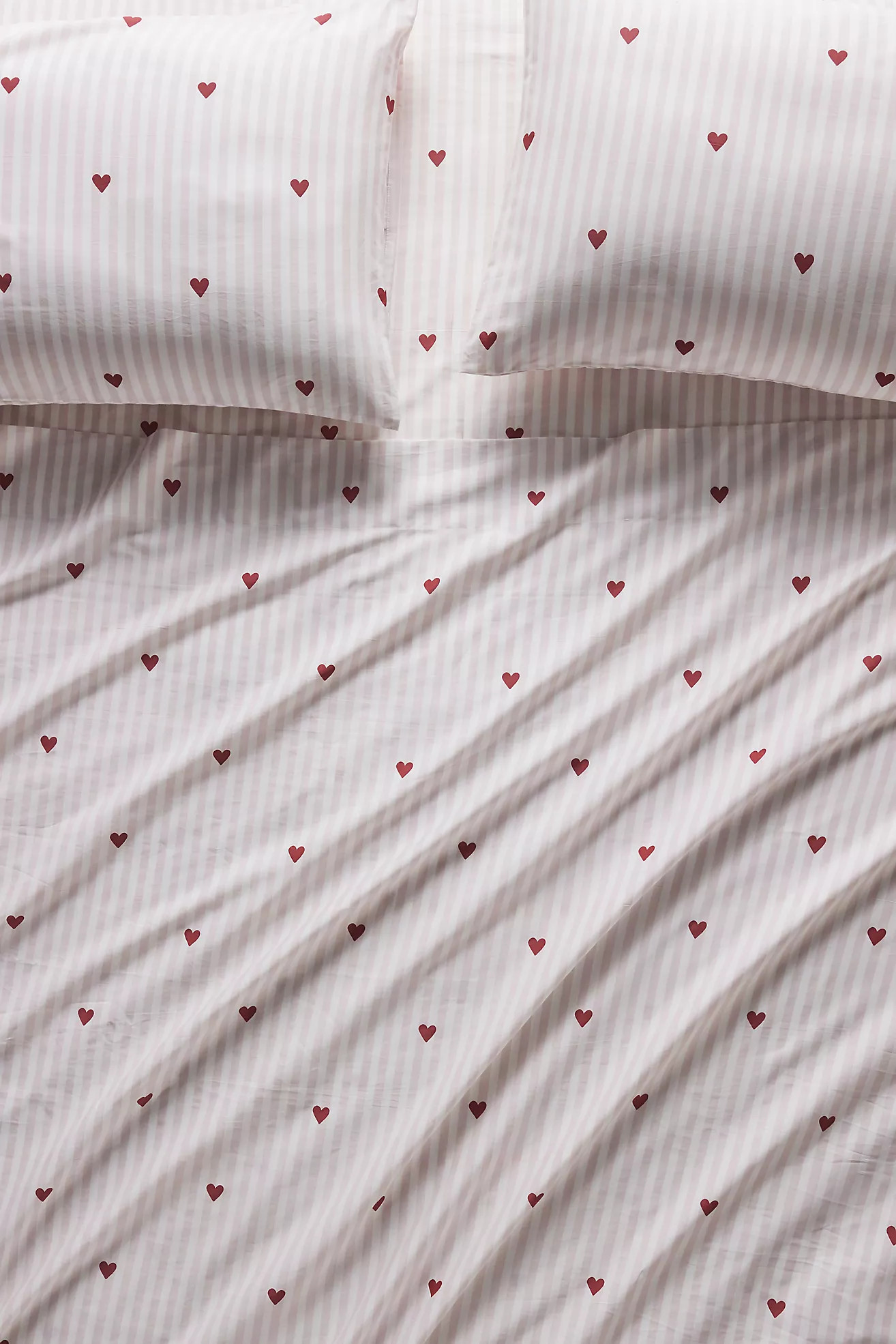 Organic Cotton Sateen Printed Sheet Set | Anthropologie (US)