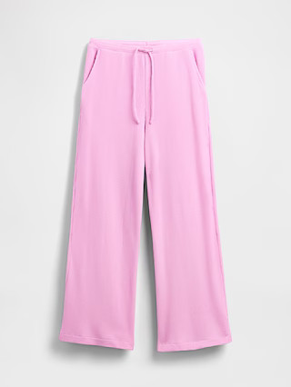 Waffle Wide-Leg PJ Pants | Gap (CA)