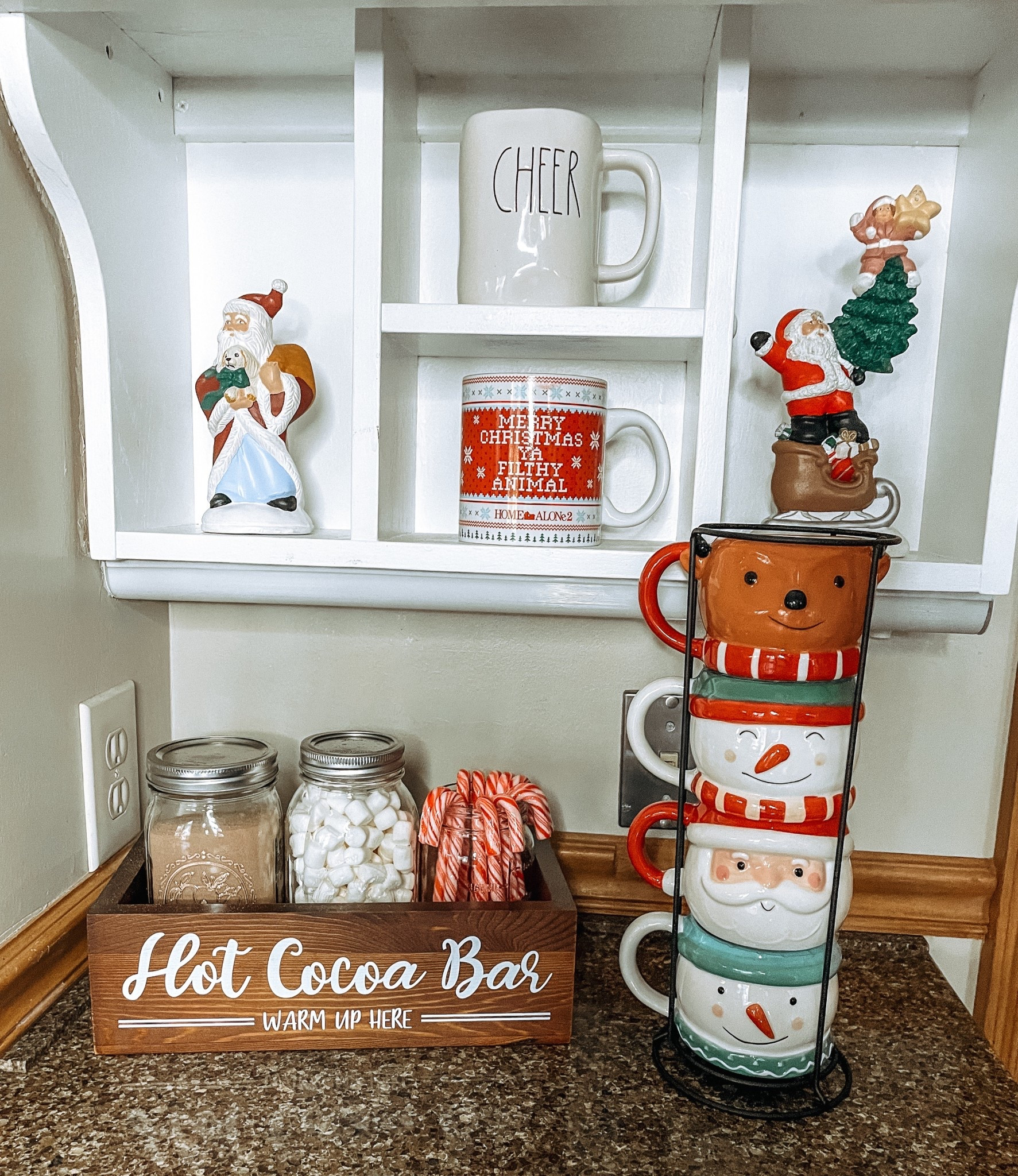 Hot cocoa bar