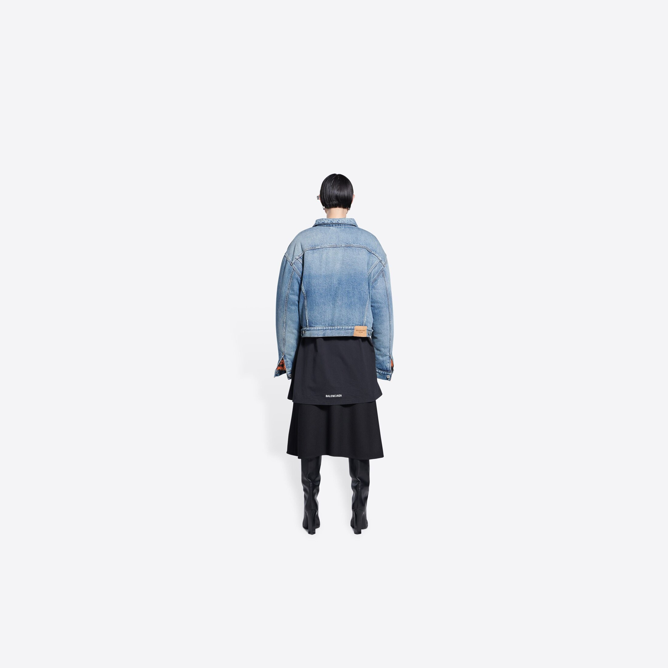 Women's Year Of The Tiger Padded Jacket in Indigo | Balenciaga