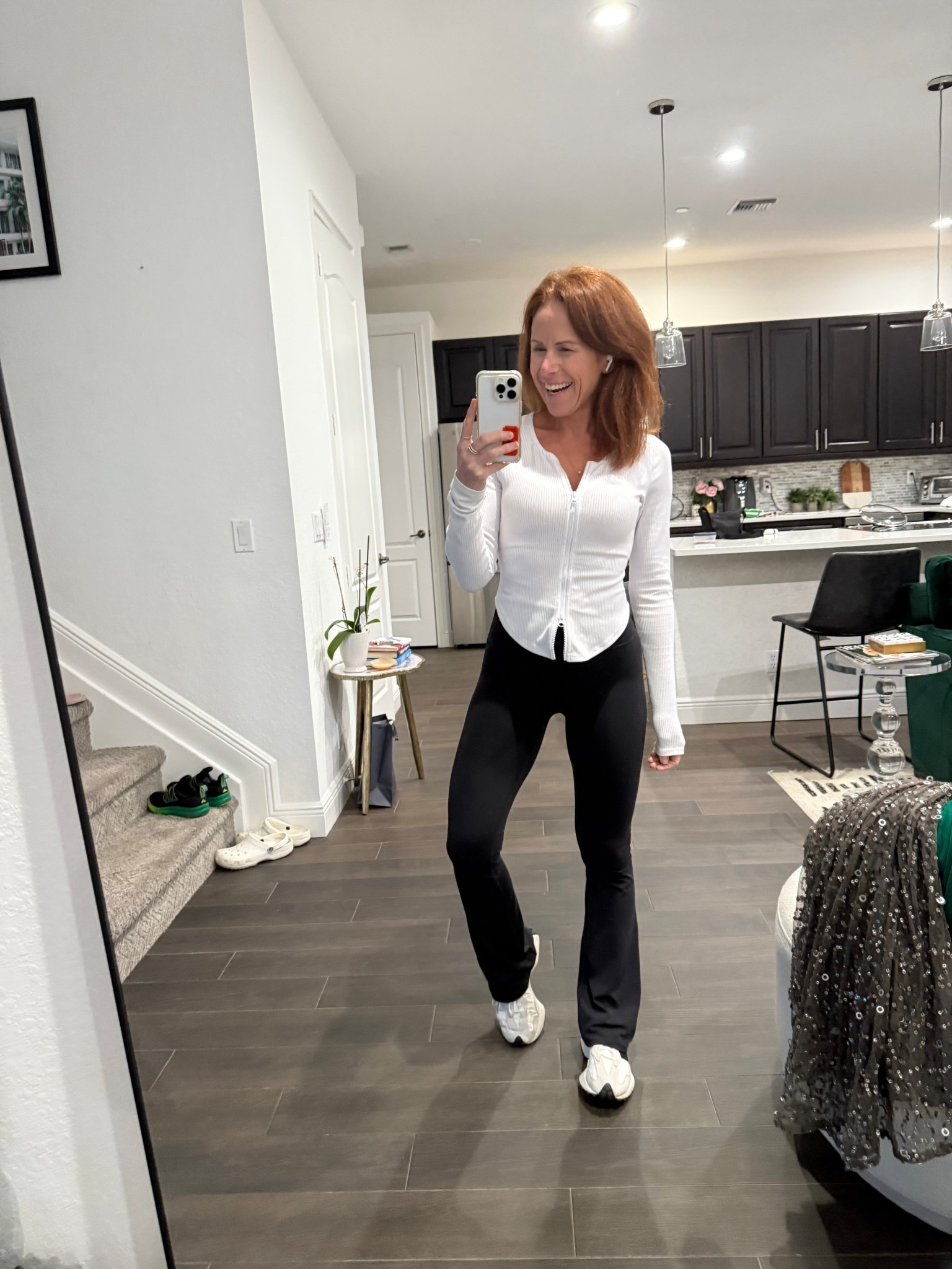 My favorite top two years running - love the double zipper! - is 30 percent off with the alo sale. Wearing size small   

#LTKOver40 #LTKActive #LTKSaleAlert