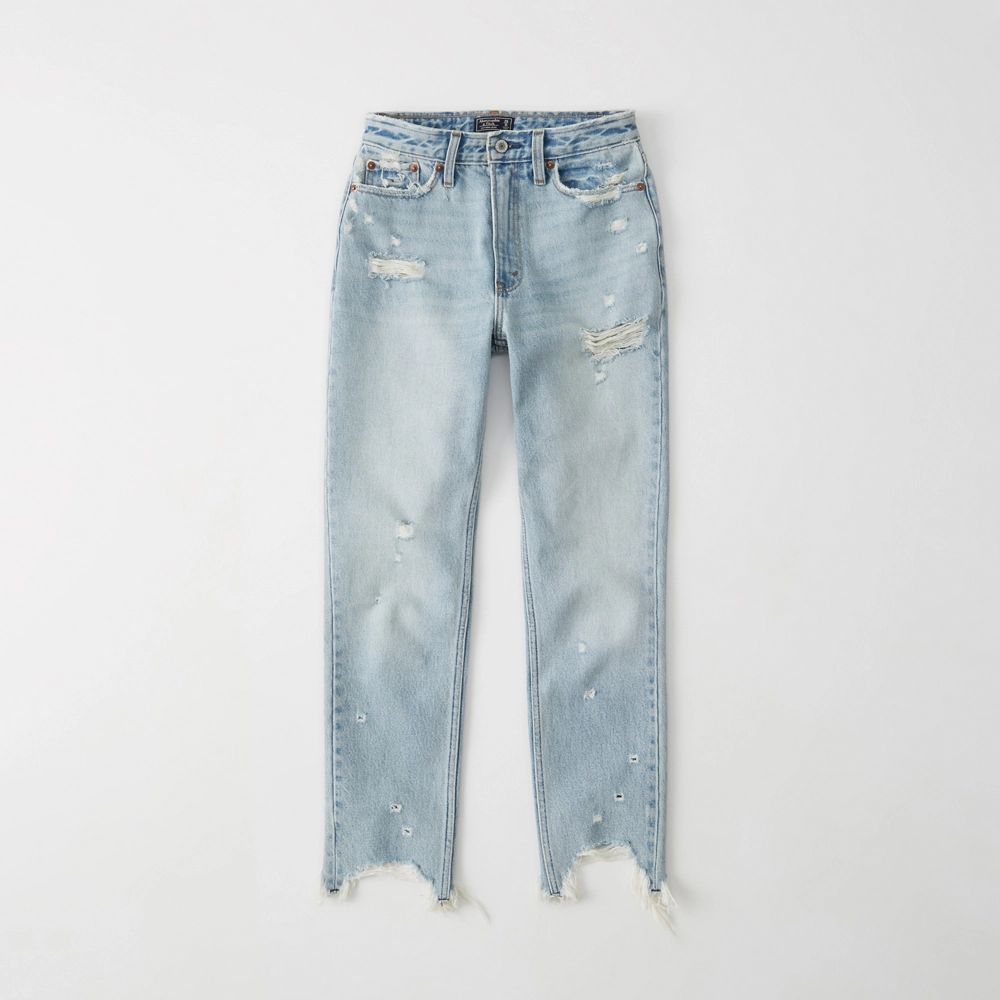 High Rise Mom Jeans | Abercrombie & Fitch US & UK