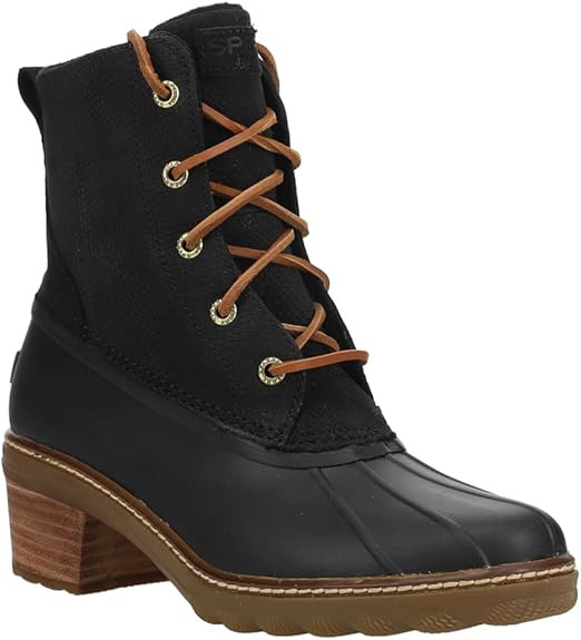 Sperry Women's Saltwater Heel Rain Boot | Amazon (US)