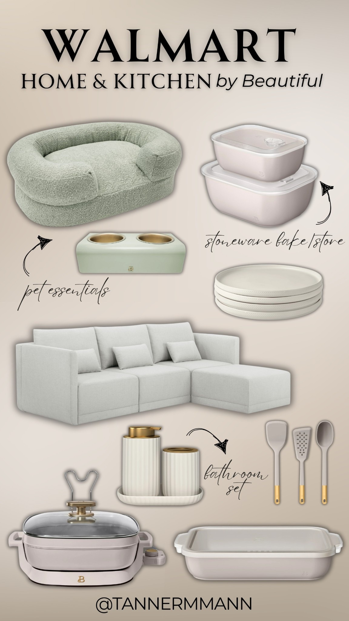 Walmart Home & Kitchen by Beautiful 

#LTKFindsUnder50 #LTKPets #LTKHome