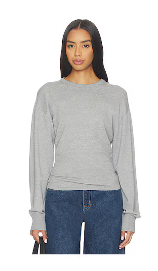 Ebba Sweater in Heathery Grey | Revolve Clothing (Global)