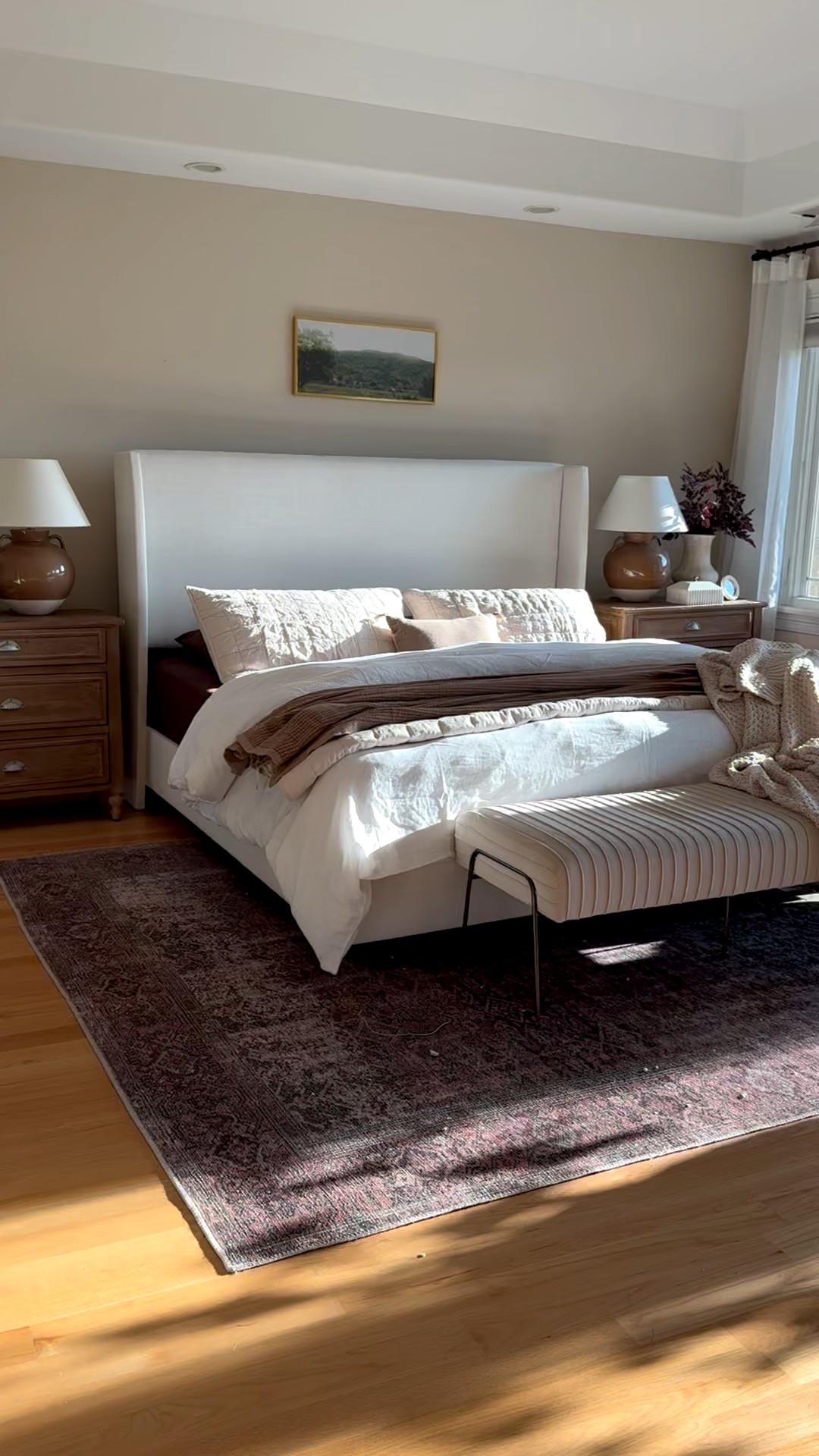 Fall bedding refresh 🤎🍂  

#bedroom #bedding #bed #wayfairfinds #wayfair #rug

#LTKSeasonal #LTKHome #LTKSaleAlert