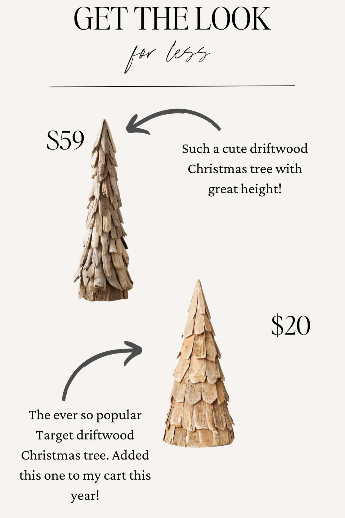 Driftwood Christmas trees for every budget! 

Wooden Christmas trees / Holiday decor / Christmas Decor / Target Holiday / Target Christmas Decor / Studio McGee Holiday / Arhaus Holiday / Arhaus Christmas 

#LTKhome #LTKSeasonal #LTKHoliday
