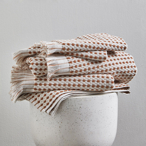 Temple & Webster 5 Piece Kai Cotton Bath Towel Set | Temple & Webster AU