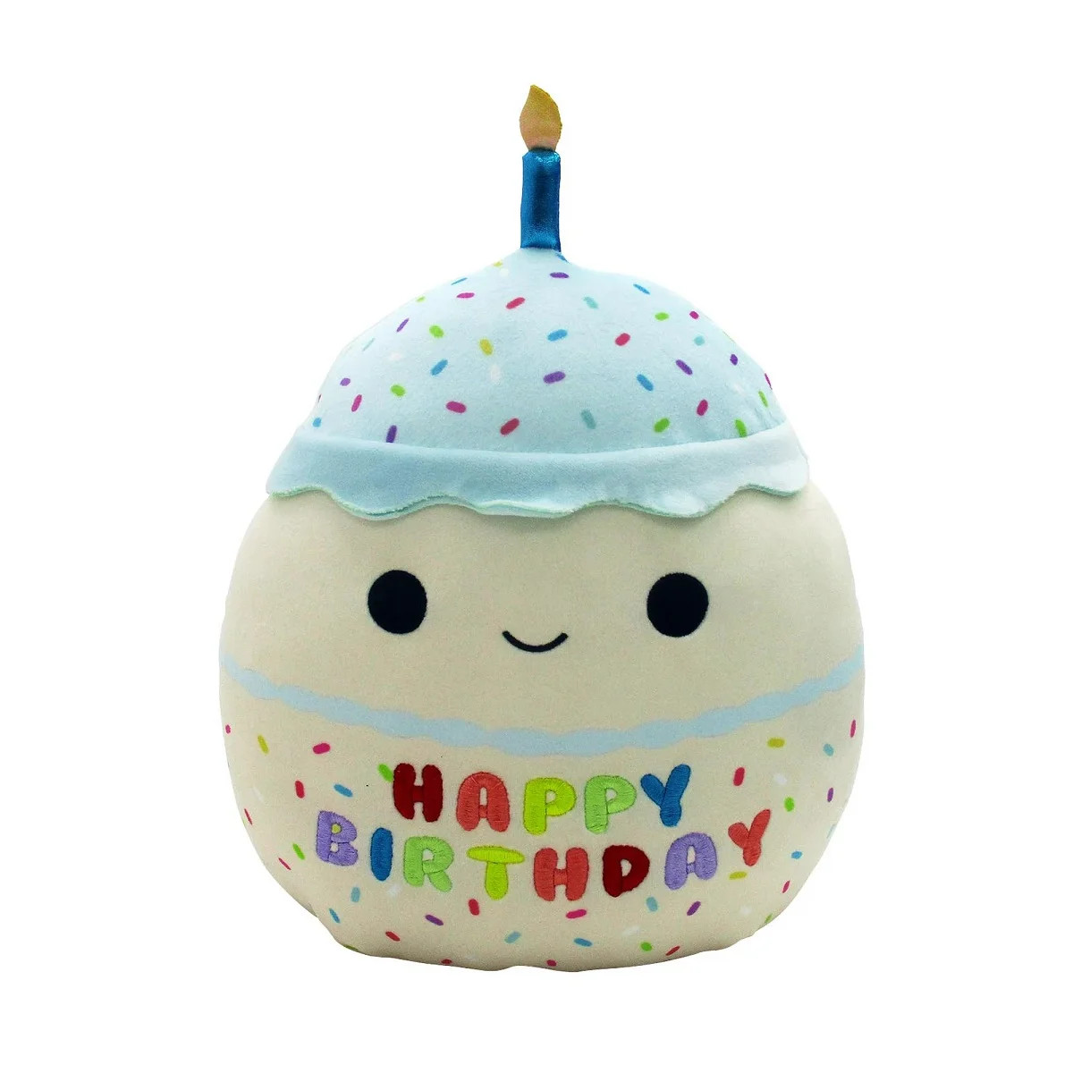 Squishmallows Plush 10 inch Blue & White Birthday Cake Child's Ultra Soft Plush | Walmart (US)