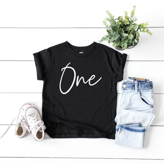 First Birthday Shirt | 1st Birthday Shirt Boy | One Shirt Boy | Boys 1st Birthday Shirt | Girls F... | Etsy (US)