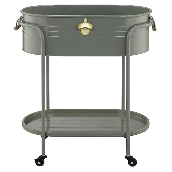 Red Shed  28.15 in. Ice Bucket Stand with Bottle Opener | Tractor Supply