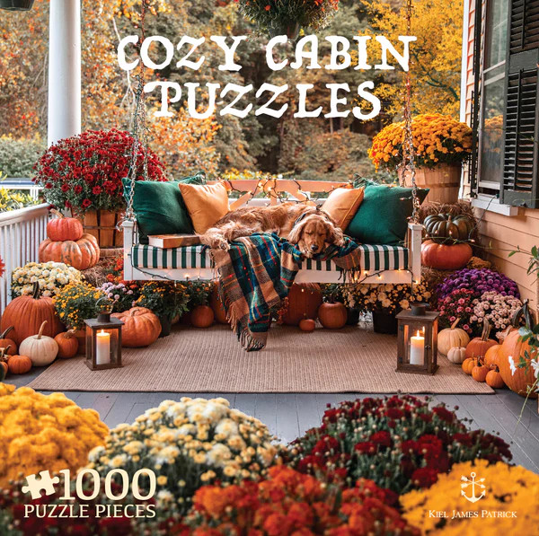 Cozy Autumn Porch Puzzle | Kiel James Patrick