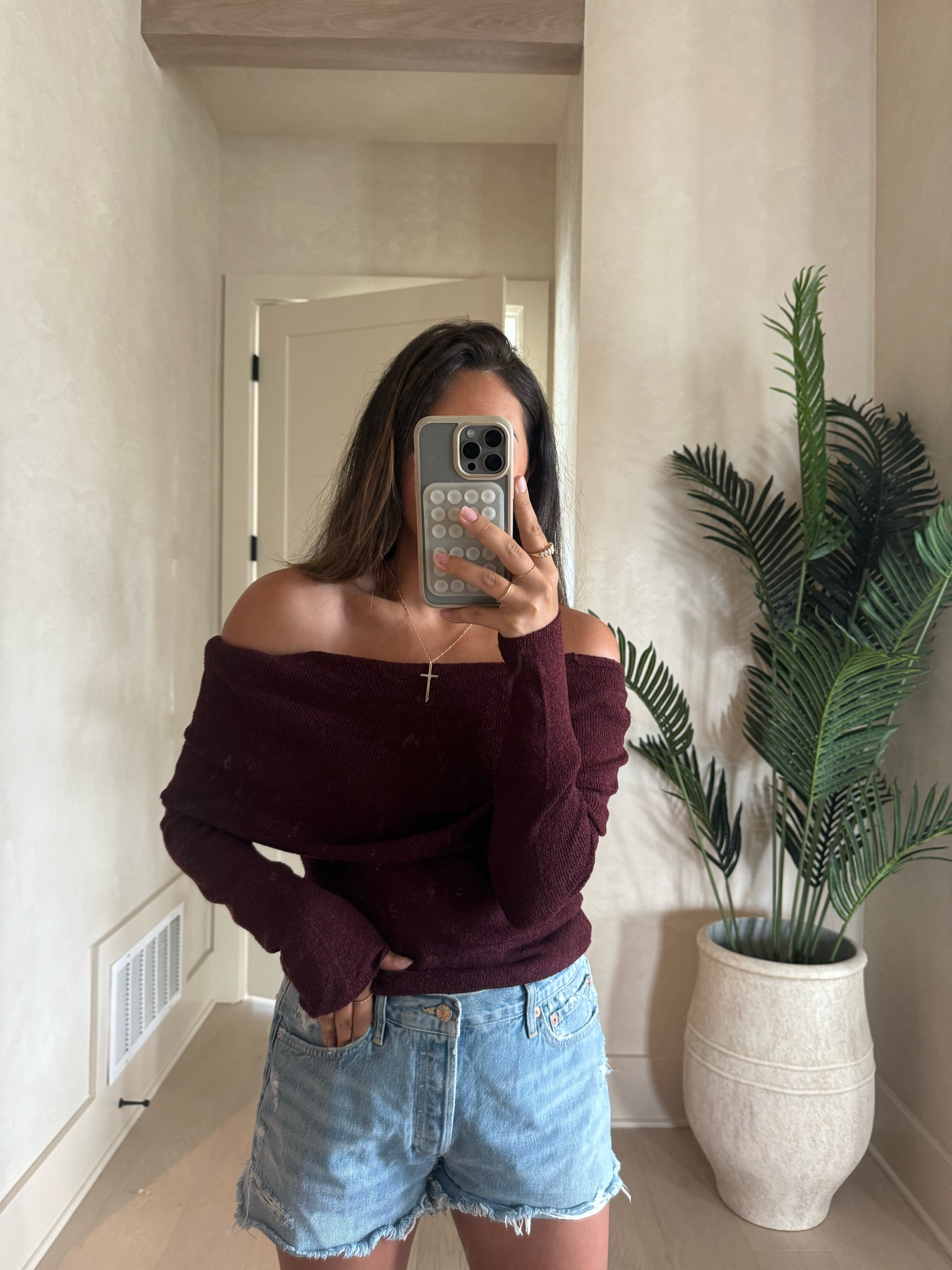 Off the shoulder sweater on sale! 

#LTKstyletip #LTKsalealert