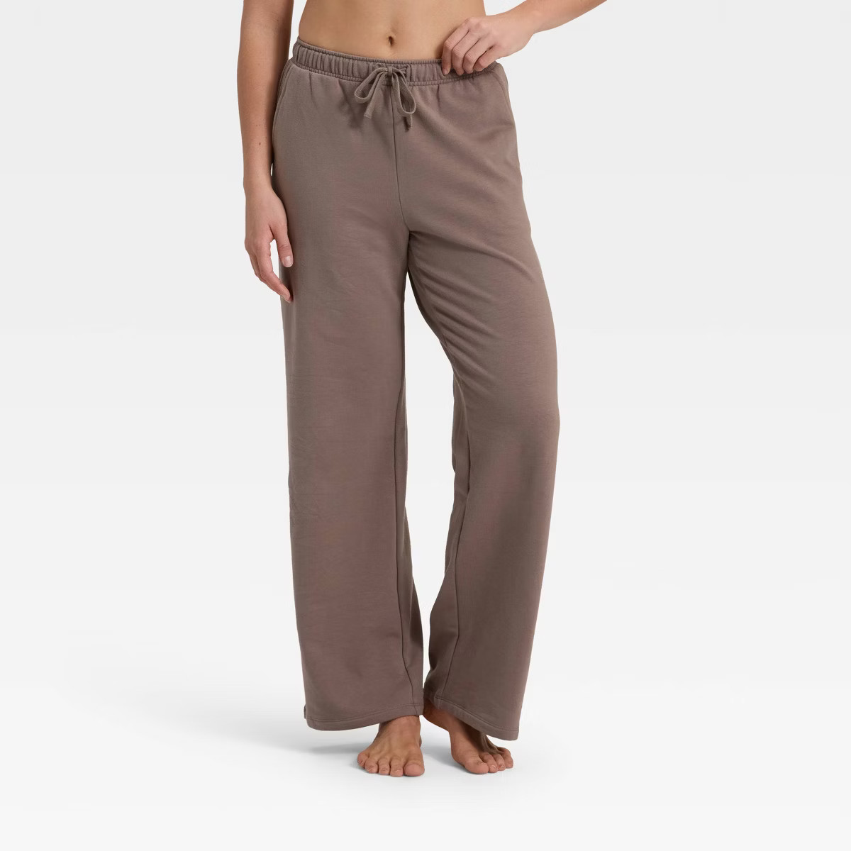Women's Fleece Wide Leg Sweatpants - Auden™ | Target