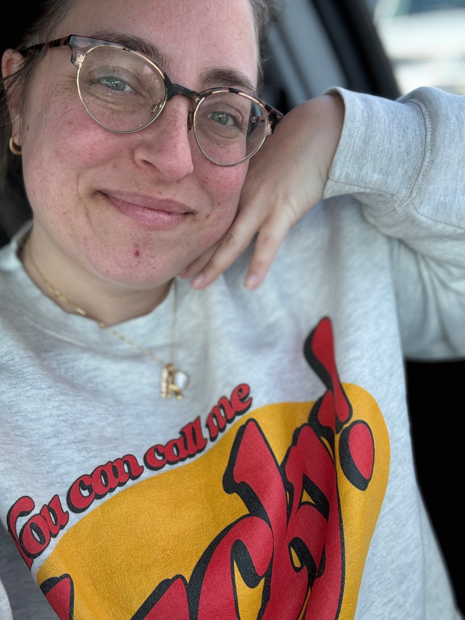 Randomly caught a shop Kristin jones mystery bag and this cutie crewneck was a pleasant surprise! Super soft! 

#LTKMidsize #LTKPlusSize #LTKBump