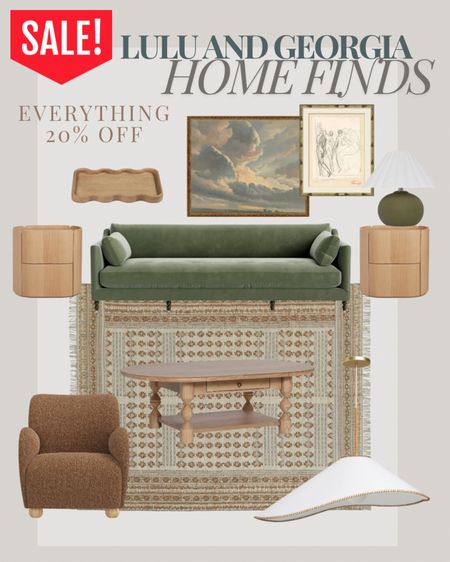 Lulu and Georgia 20% off summer sale! Shop all sale furniture today! 

Rugs, end tables, couches, chairs, armchairs, lamps, artwork, coffee tables, lamps, lighting

#LTKHome #LTKSaleAlert #LTKSummerSales