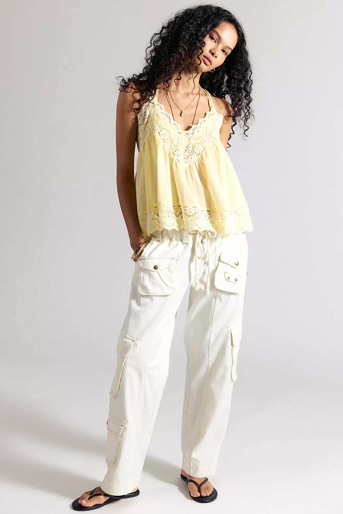 We The Free Tahiti Pull-On Cargo Pants | Free People (Global - UK&FR Excluded)