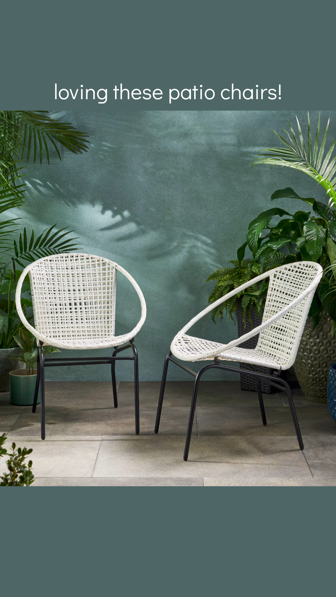 Outdoor refresh? Complete. 🖤🤍
These black and white patio lounge chairs are just right — modern, comfy, and perfect for your backyard or balcony. I’m obsessed with the subtle retro flair and how easily they elevate any space. 

 #LTKSeasonal #LTKHome #LTKSaleAlert