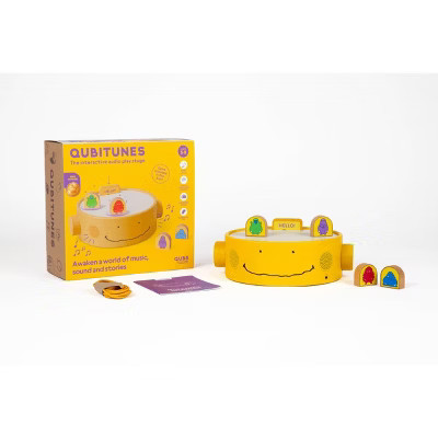 Qubitunes Screen-Free Interactive Audio Player for Kids – Stories, Music & Sound Games (Ages 3+) | Target