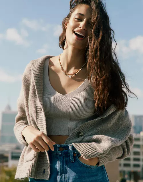 Mother of Pearl Heart Necklace Set | Madewell