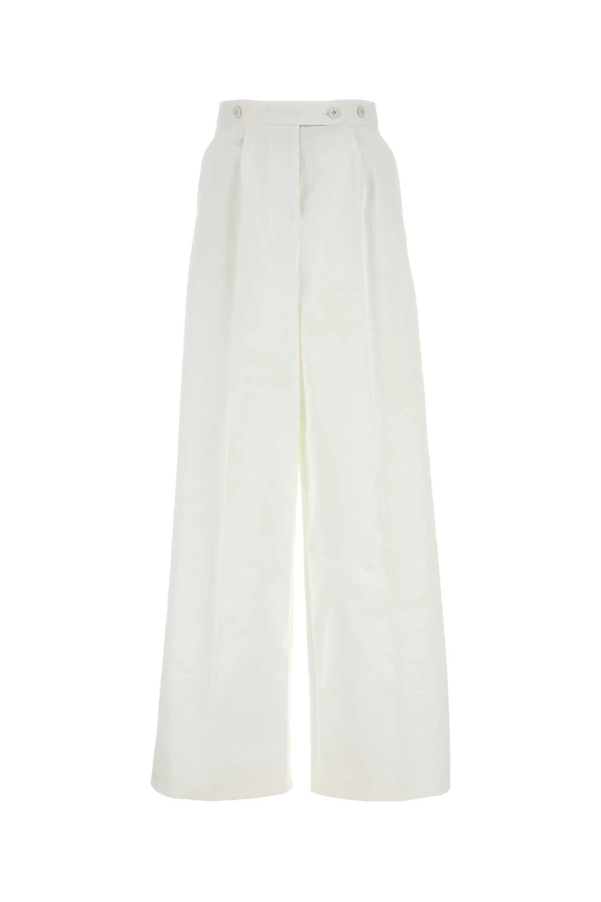 Givenchy Pants Trousers — White | Italist Inc.