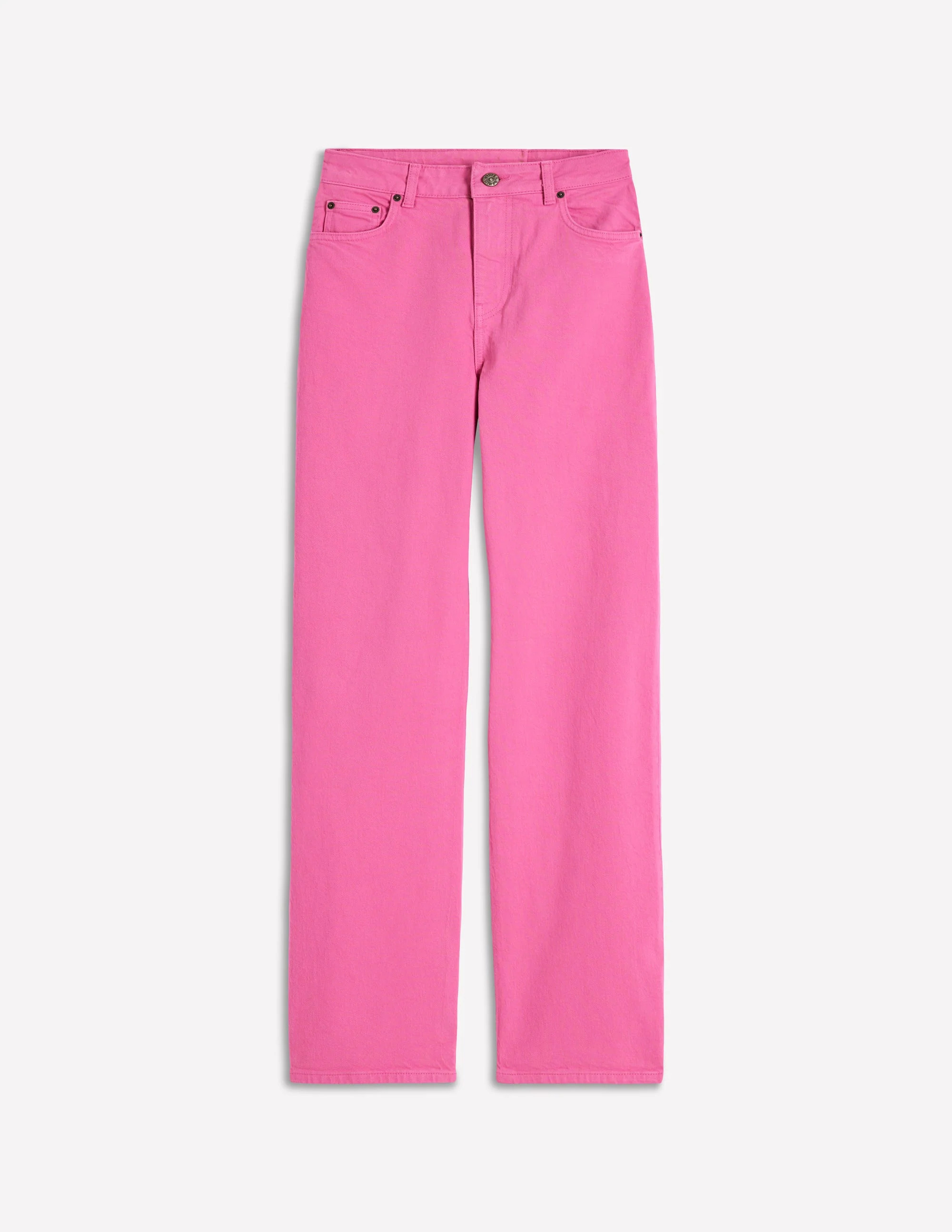 High Rise Column Leg Jeans-Bright Pink | Boden UK