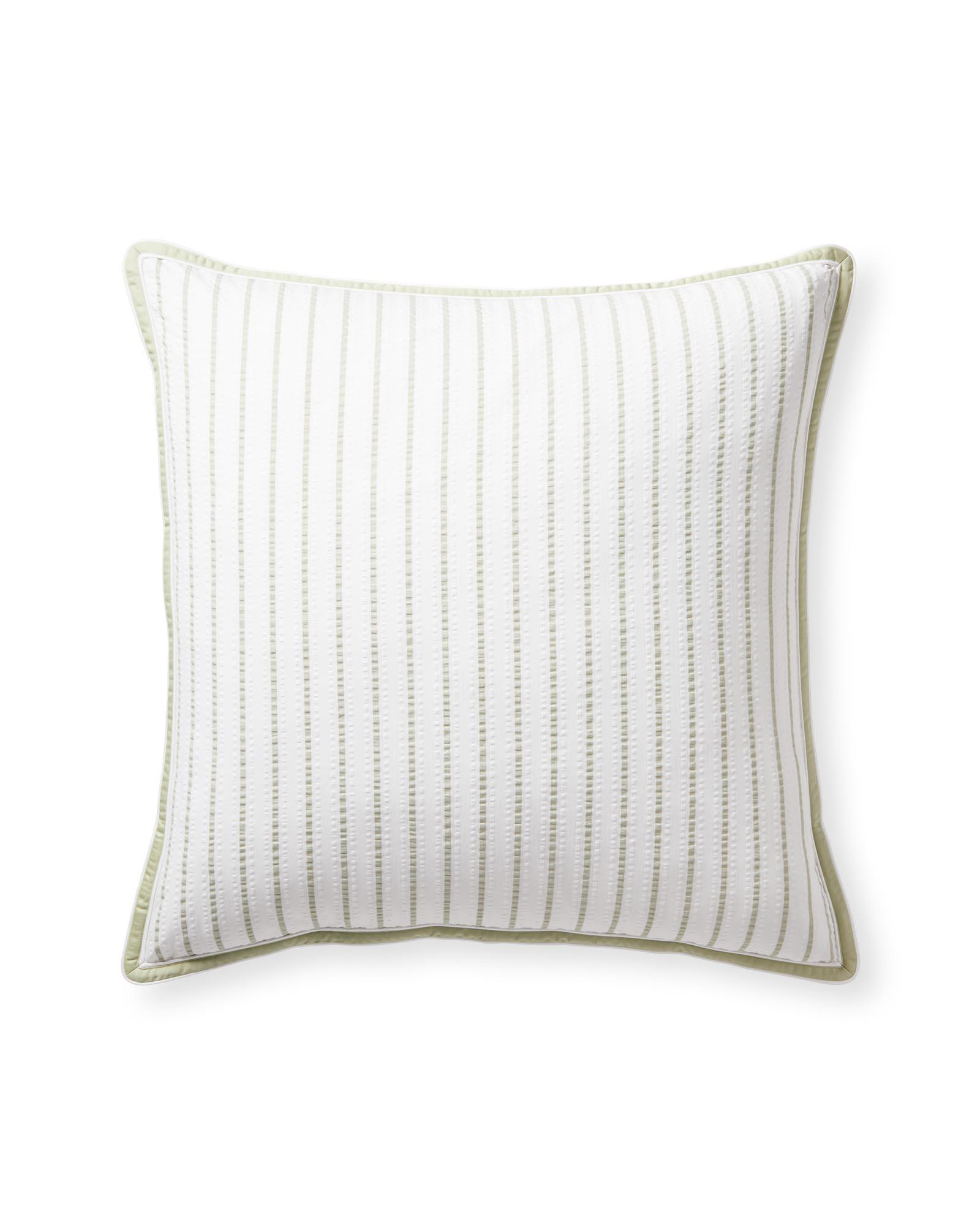 Gramercy Seersucker Sham | Serena and Lily