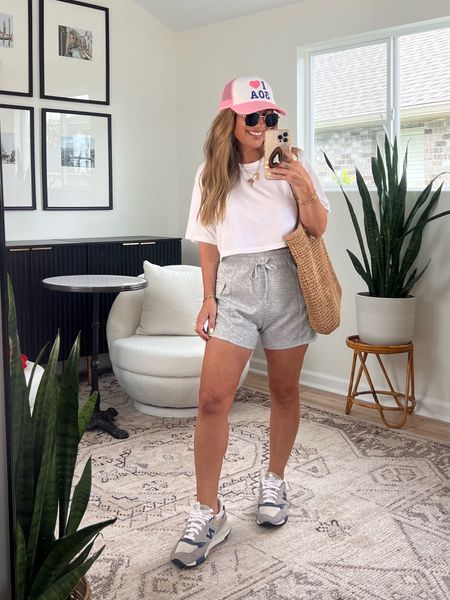 MOM-on-the-go OUTFIT  inspo ~ 
these shorts are so good!! They are great lululemon look for less options!! 
Wearing size medium and in the top too. 

#lookalike #lookforless #amazonfinds #amazonfashion #summeroutfits #summershorts 


#LTKStyleTip #LTKFindsUnder50 #LTKOver40