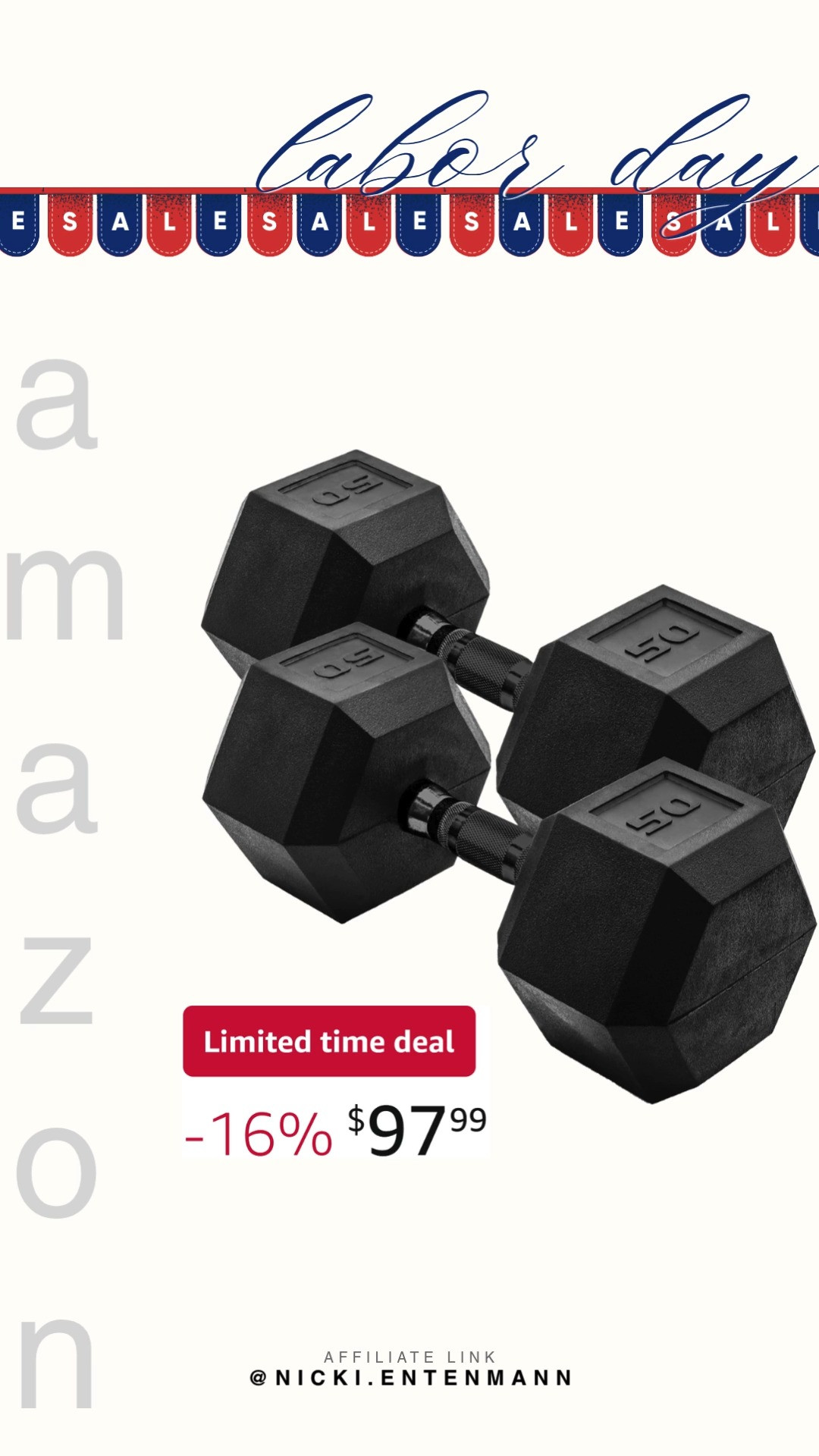 Build strength with CAP Rubber Coated Dumbbell Weights designed for durability and comfort. Perfect for home or gym, they deliver versatile training sessions with modern style and everyday confidence. #capdumbbells #rubbercoated #fitnessgear #strengthtraining #homeworkout #gymfit #trainingessentials #activewear #shoppingdeal #modernliving 💪🏋️‍♂️🔥 

 #LTKActive #LTKHome #LTKSaleAlert