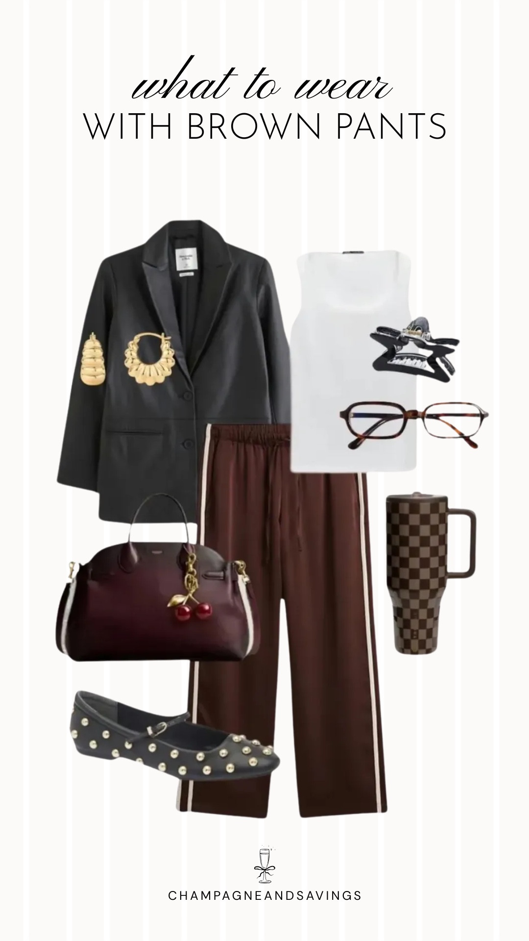 Brown pants outfit

#LTKootd