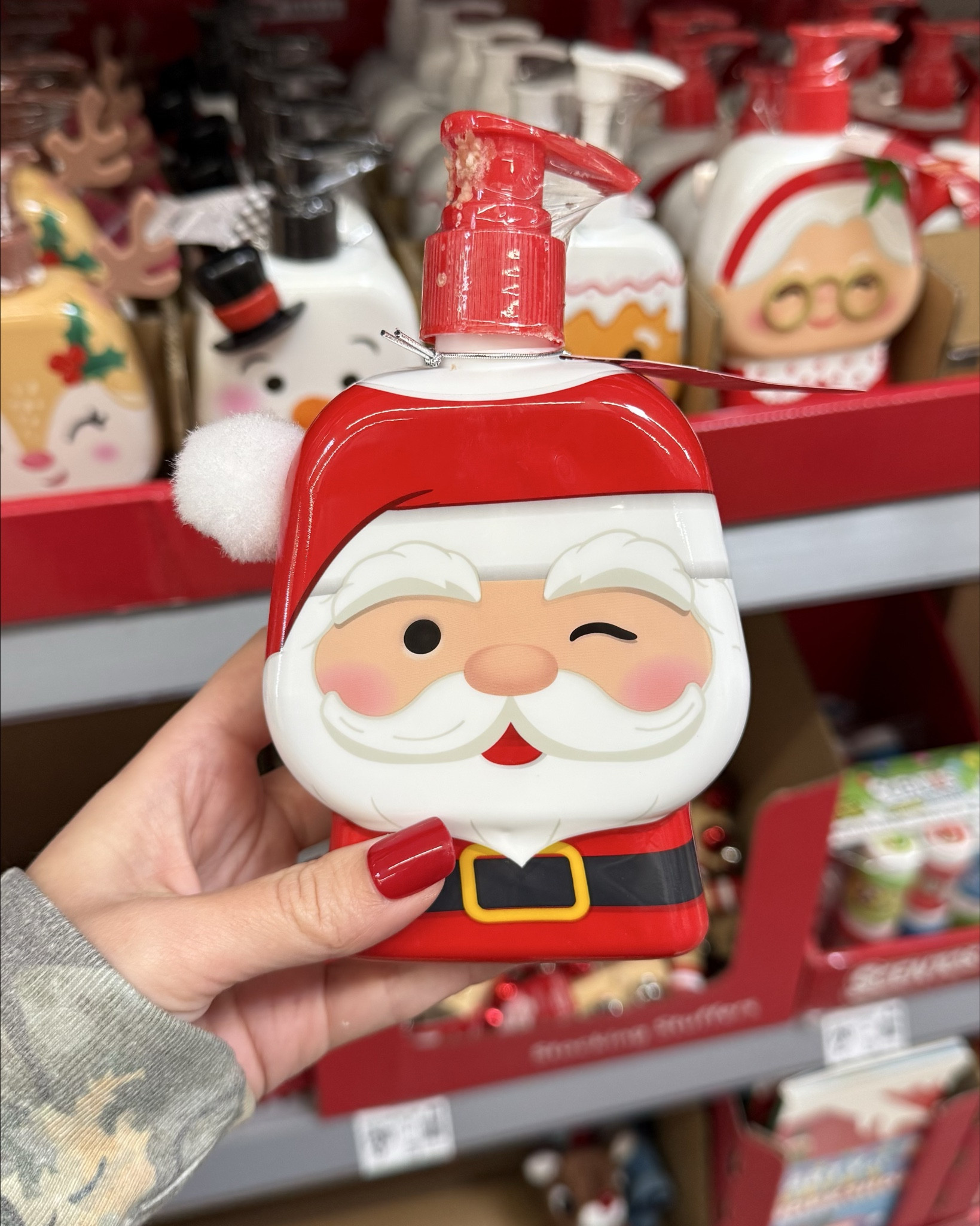 The cutest Christmas soaps! Only $3 at Walmart!

#LTKHoliday