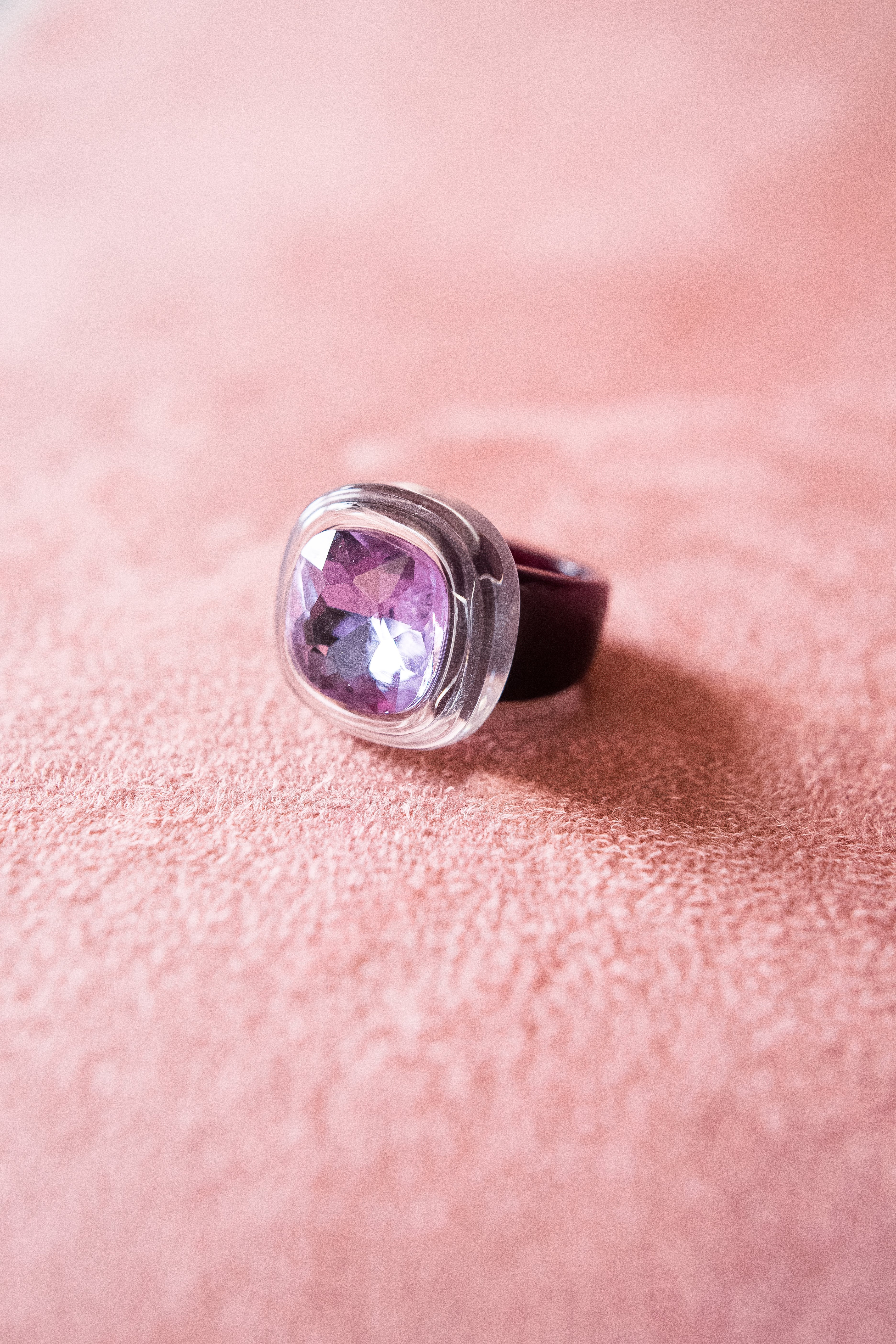 Bling Ring - Plum | Smith and Co. Jewel Design