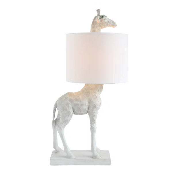Resin Giraffe Table Lamp White - 3R Studios | Target