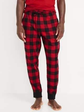 Flannel Pajama Joggers for Men | Old Navy (US)