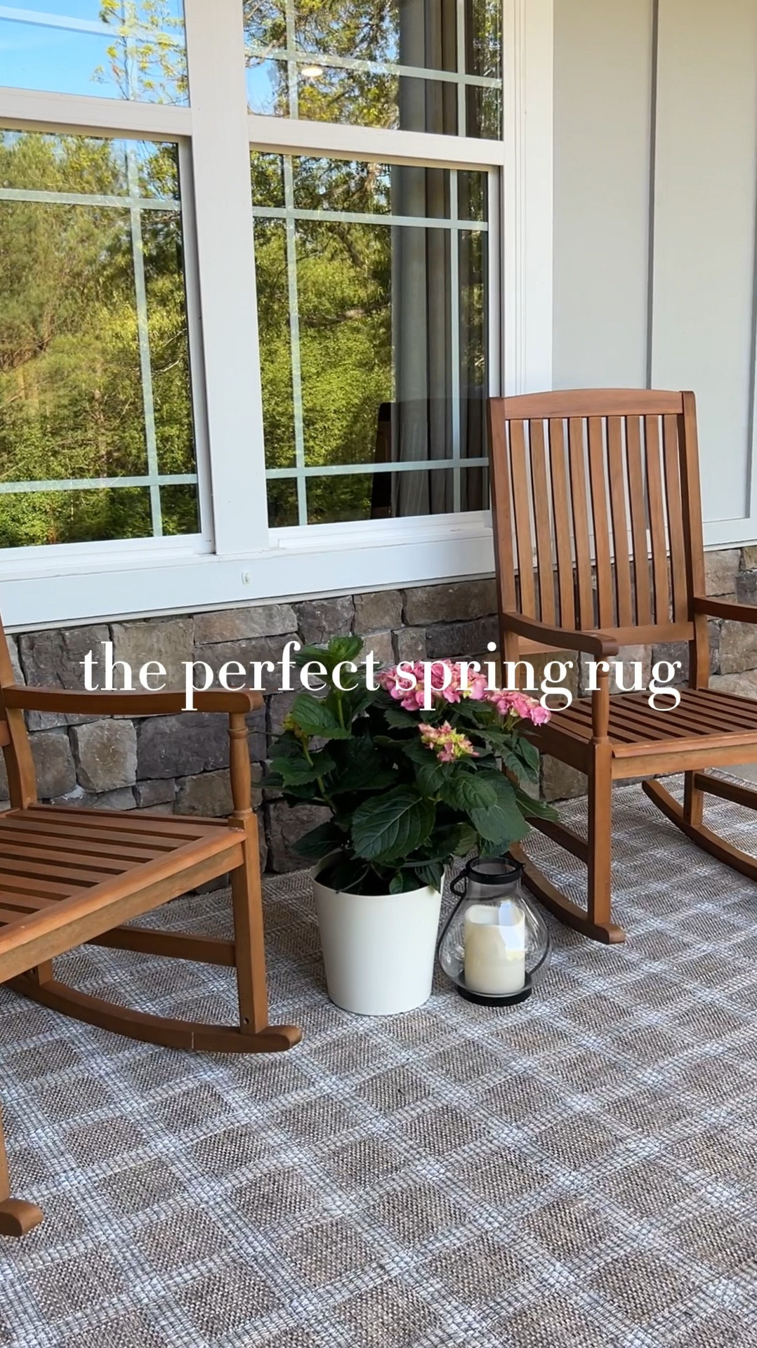 I’m head over heels…. 😍 Amber Lewis just released her new rug line with Loloi and I decided to add this one to our patio! 

This indoor/outdoor collection is made of durable material that is ready for sun, rain, and use in high-traffic areas like your outdoor patio, mudroom, or backyard. The rug's modern construction makes it easy to clean (just hose off and air dry).

#Homedecorinspo #modernorganic #homeinspo #neutralhome #homedecor #homeswithpurpose #modernclassic #atlantadesigner #amberlewisxloloi 

#LTKhome #LTKsalealert #LTKVideo