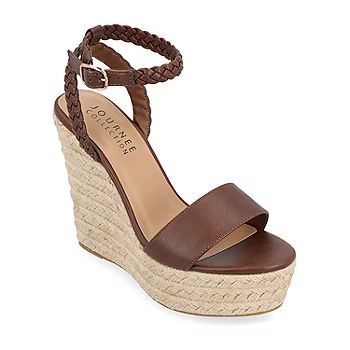 Journee Collection Womens Andiah Wedge Sandals | JCPenney
