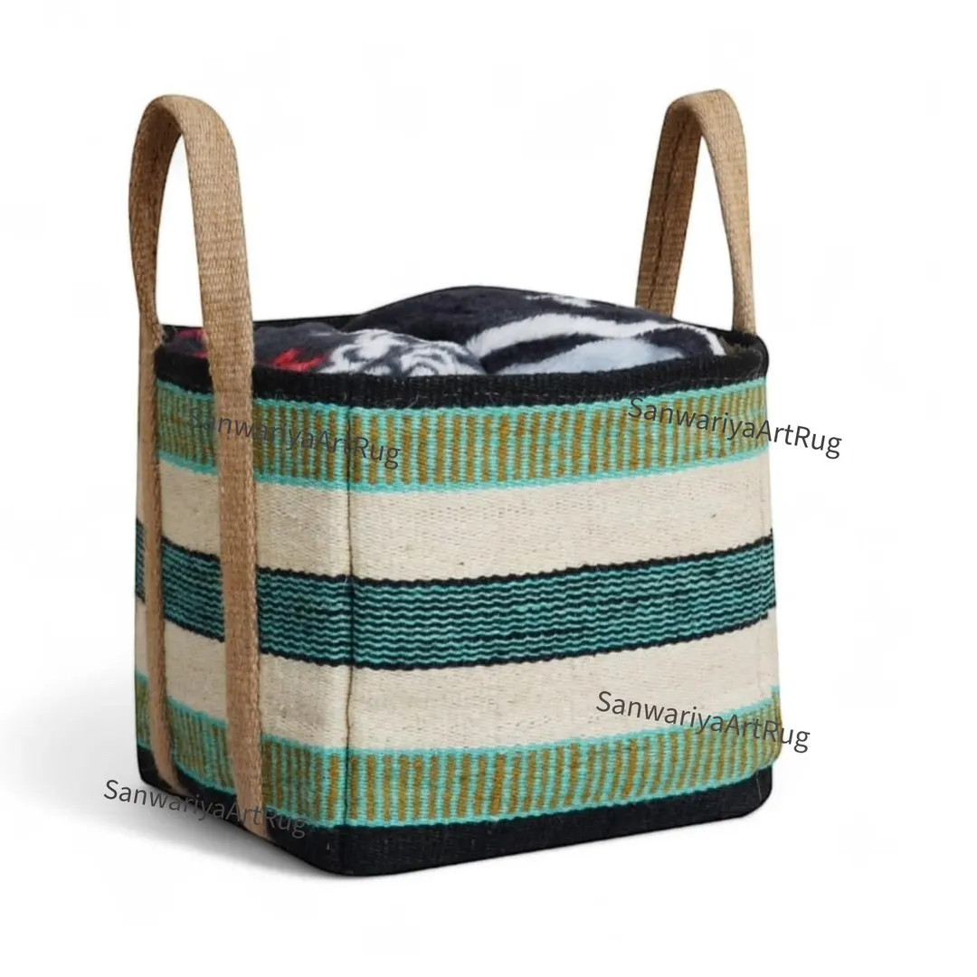 Laundry Bag for Home and Travelling | Hamper Bag | 100% Natural Jute Bag | Storage Bag | Jute Bag... | Etsy (US)