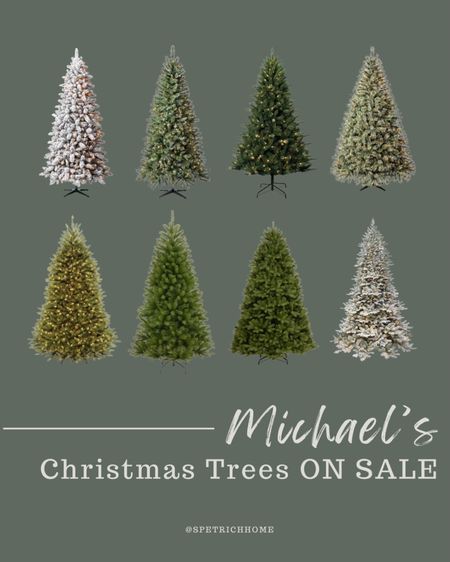 Deck the halls with the perfect tree! 🎄 Snag Black Friday prices early at Michael's with up to 60% off artificial Christmas trees.

#LTKsalealert #LTKCyberWeek #LTKSeasonal