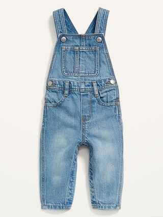 Unisex Light-Wash Jean Overalls for Baby | Old Navy (US)