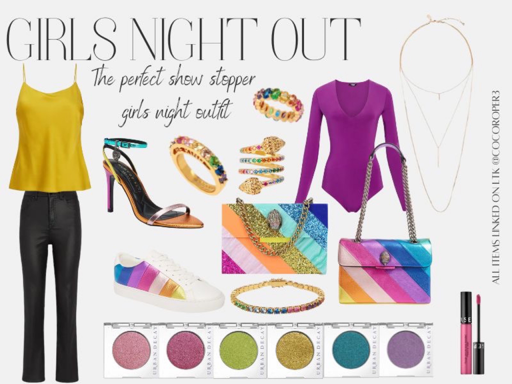 The most perfect girls night outfit. Sexy. Daring, colorful, trendy, I can keep on and on 

#LTKU #LTKstyletip #LTKfit