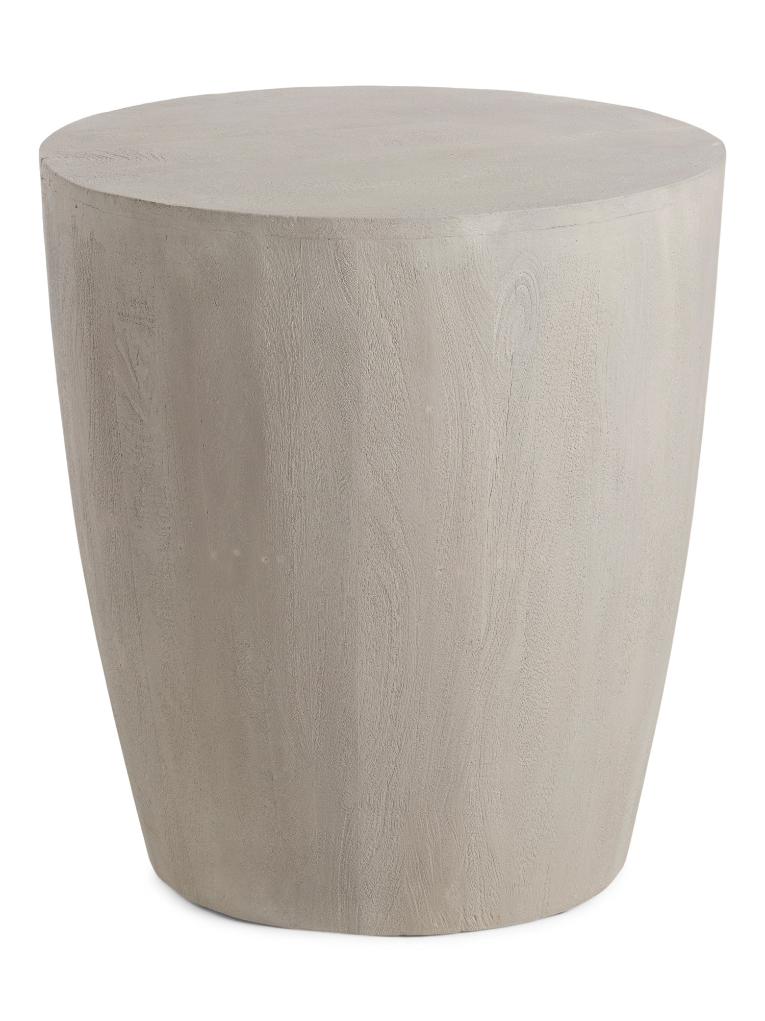 23in Sandblasted Solid Mango Wood Accent Table | Marshalls