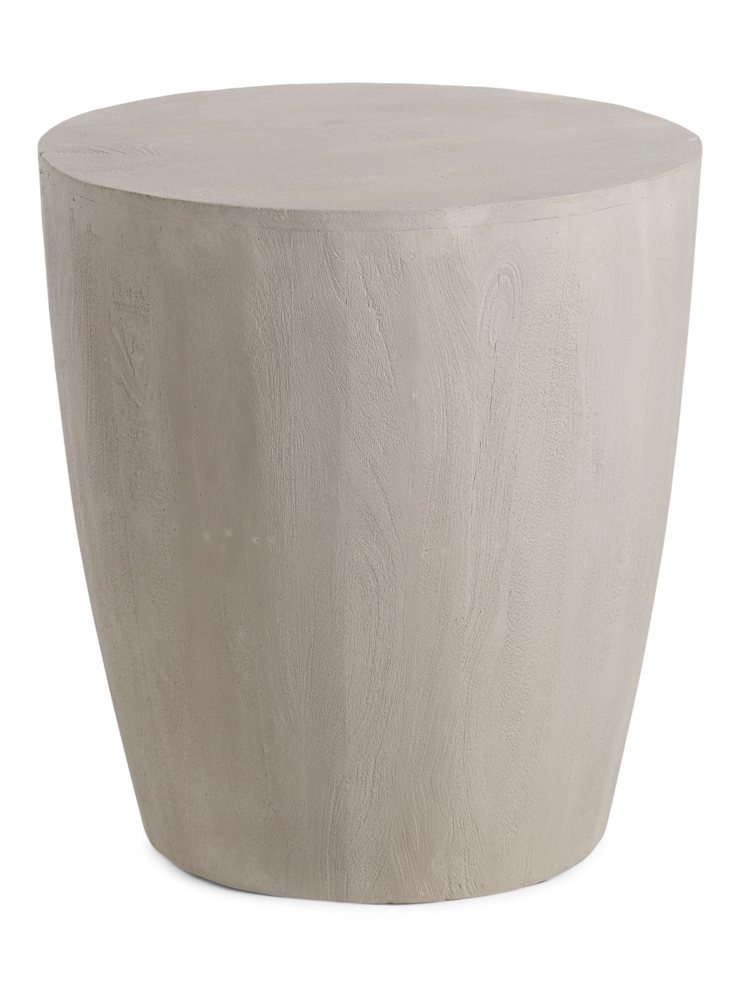 23in Sandblasted Solid Mango Wood Accent Table | Furniture & Lighting | Marshalls | Marshalls