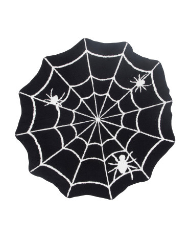 50x60 Shaped Spider Web Throw | TJ Maxx