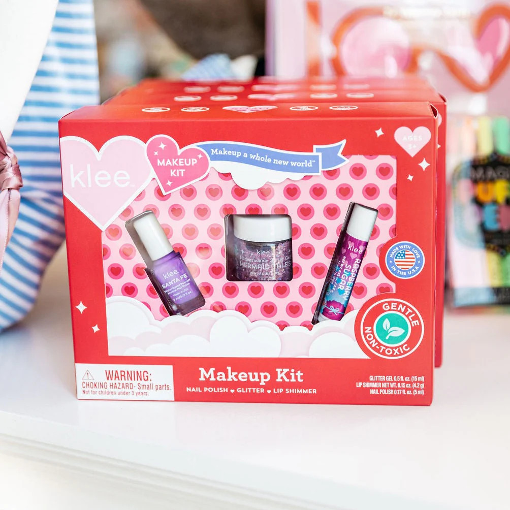 Klee Naturals Valentine's Day Sweetheart Smooches Makeup Kit | JoJo Mommy