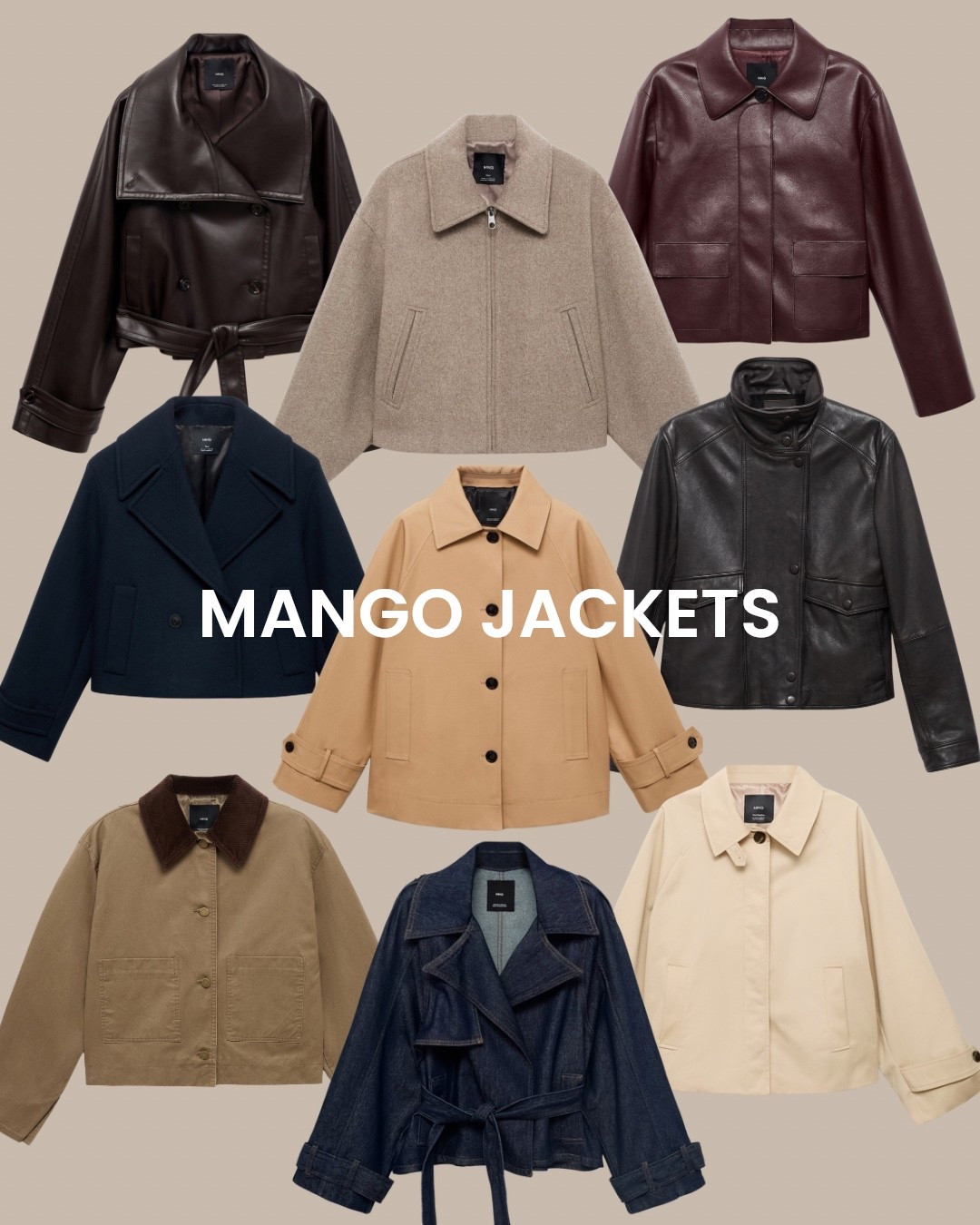 Mango Jackets, Fall jackets, faux leather jackets, cropped trench coat

#LTKSeasonal #LTKStyleTip